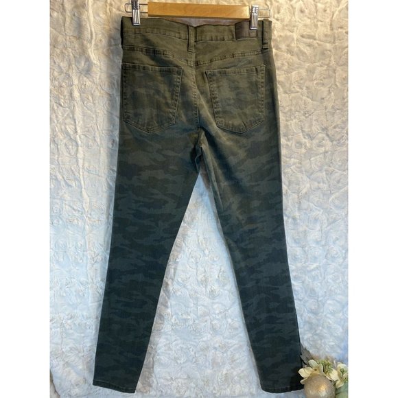 Aero Womens Jeggings Size 6 Green Camouflage jeans - Picture 7 of 9